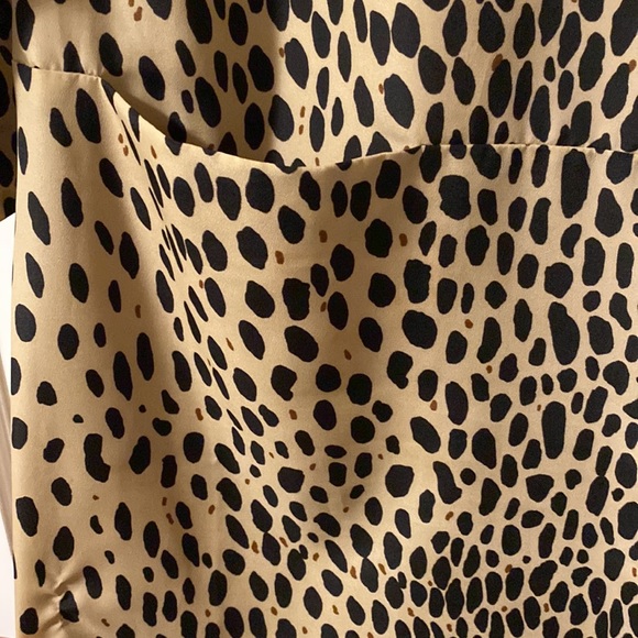 J Crew Factory Leopard Jules Dress - Picture 3 of 3